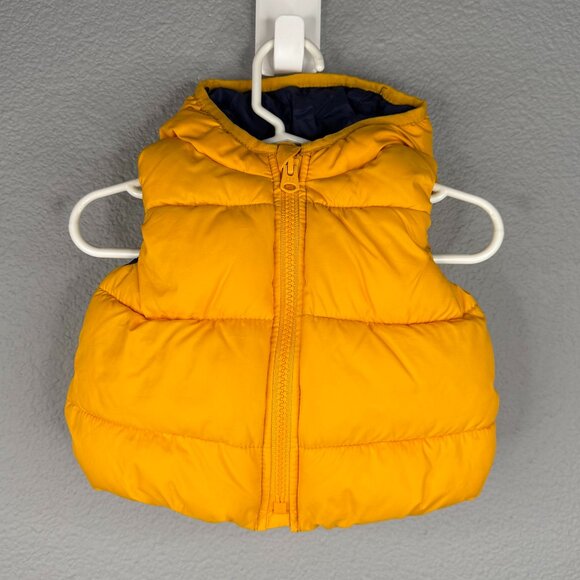 Baby Gap Yellow Puffer Vest - Picture 1 of 5